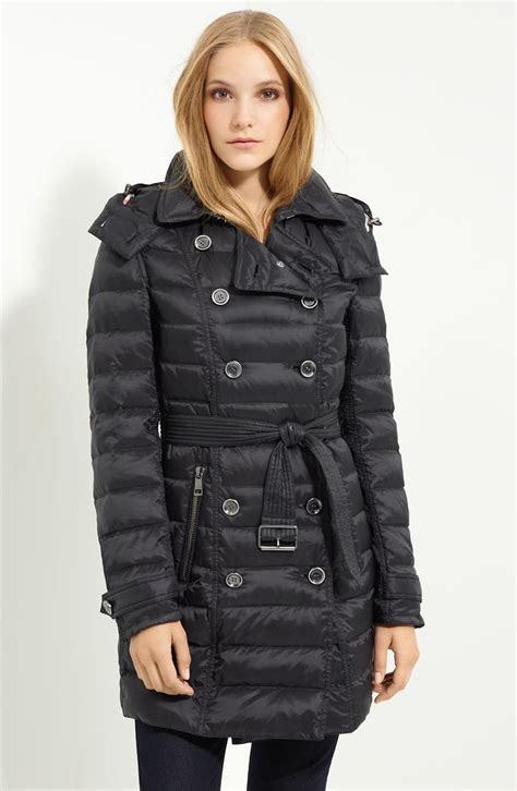 Burberry Belted Down Coat 